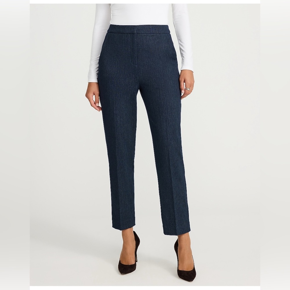 NWOT Express Women's Navy Pants size 10 short - Picture 6 of 7
